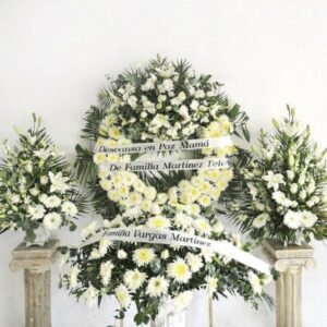 Set de flores funebres