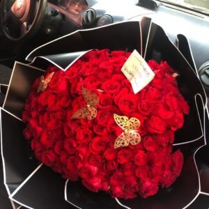 ramo de 300 rosas rojas
